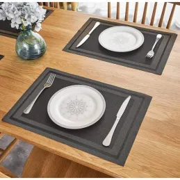 Set de table GENIA 300 x 450 mm / Anthracite
