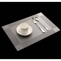Set de table GENIA 300 x 450 mm / Argent