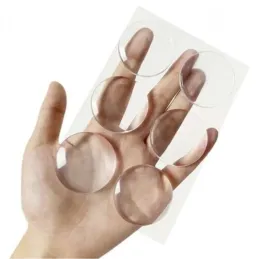 Lot de 6 butées de porte autocollantes INTRO / Transparentes