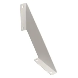 Lot de 2 consoles d’étagère MALAGA / Blanc mat