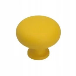 Poignée bouton SALMIA / Jaune