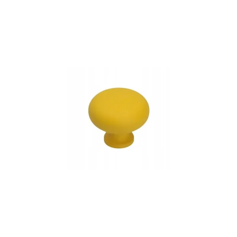Poignée bouton SALMIA / Jaune