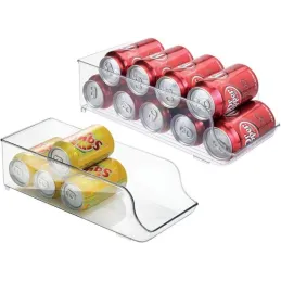 Organisateur de canettes pour réfrigérateur LUNIA / Transparent