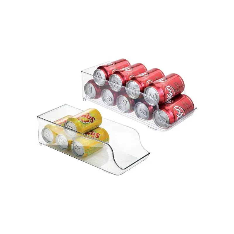 Organisateur de canettes pour réfrigérateur LUNIA / Transparent