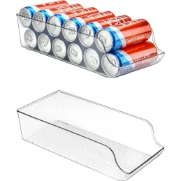 Organisateur de canettes pour réfrigérateur LUNIA / Transparent