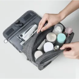Organiseur de voyage pour cosmétiques CLEAR / Bleu