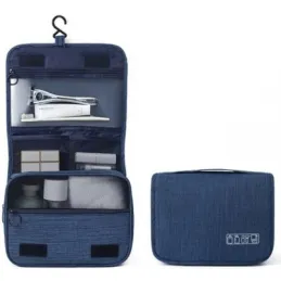 Organiseur de voyage pour cosmétiques CLEAR / Bleu