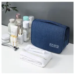 Organiseur de voyage pour cosmétiques CLEAR / Bleu