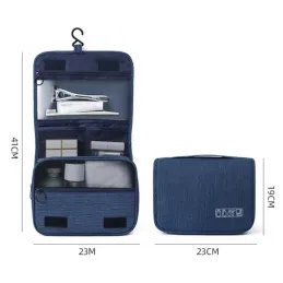 Organiseur de voyage pour cosmétiques CLEAR / Bleu