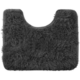 Set de 3 tapis de salle de bain / Anthracite