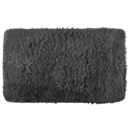 Set de 3 tapis de salle de bain / Anthracite