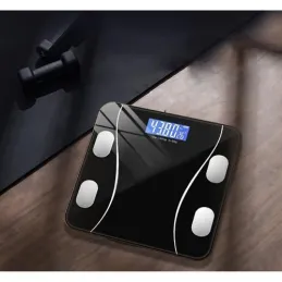 Pèse-personne Bluetooth 180 kg INTEL / Noir