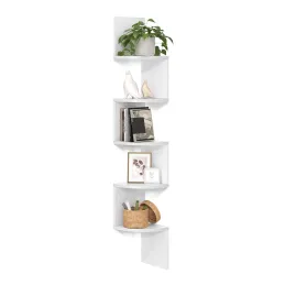 Étagère d’angle REGALO WOOD / Blanc
