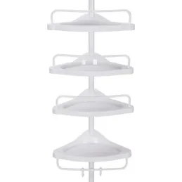 Étagère d’angle de salle de bains REGALO SPA / Blanche