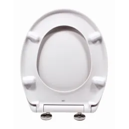 Abattant WC avec fermeture ralentie / Blanc