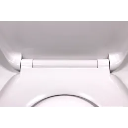 Abattant WC avec fermeture ralentie / Blanc