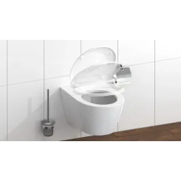 Abattant WC avec fermeture ralentie / Blanc