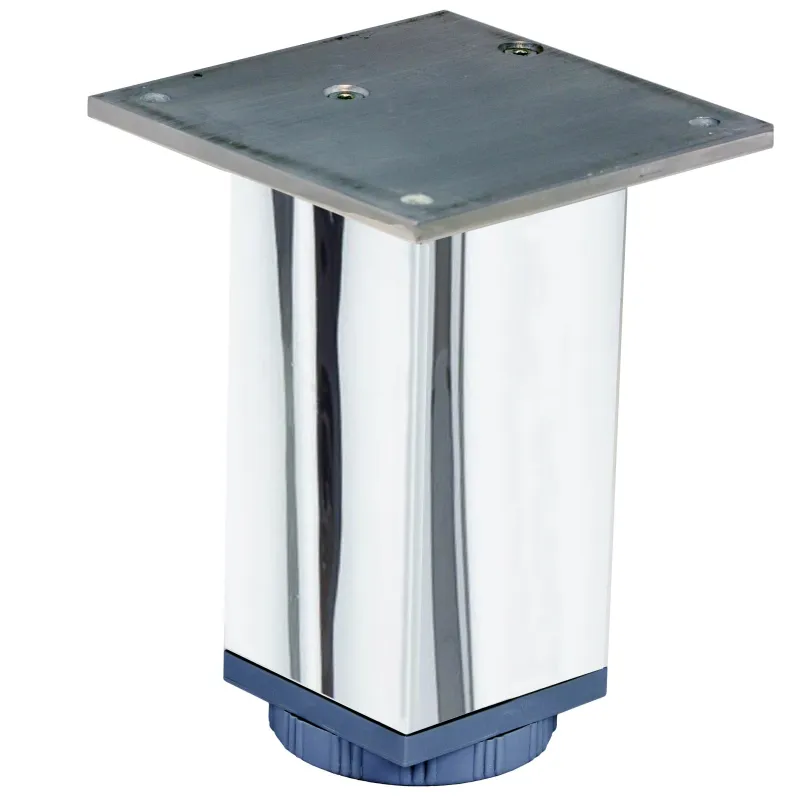 Pied de meuble AMARETO 60 mm / Chrome brillant