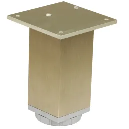 Pied de meuble AMARETO 60 mm / Inox doré
