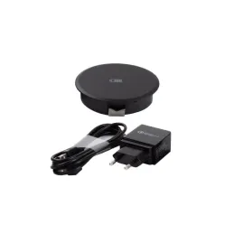 Chargeur sans fil POINT 15 W / Noir