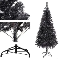 Sapin de Noël MYSTERY 180 cm / Noir