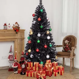 Sapin de Noël MYSTERY 180 cm / Noir