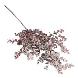 Branche artificielle SNOW EUKALYPTUS 570 mm / Bordeaux