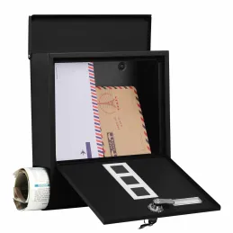 Boîte aux lettres ALANOS / Noir mat】【。
