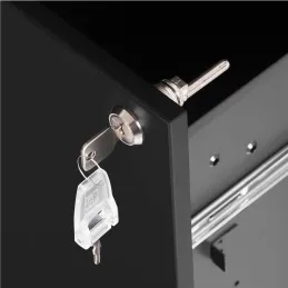 Caisson de bureau mobile GARDO LUX 390 / Noir