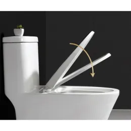 Abattant WC UNIVERSAL à fermeture amortie / Blanc