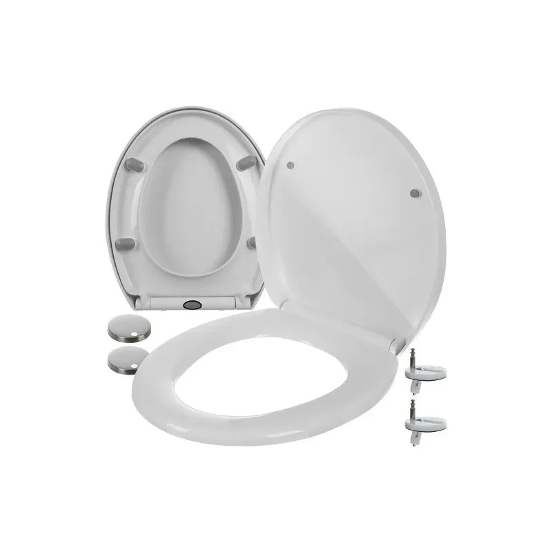 Abattant WC UNIVERSAL à fermeture amortie / Blanc