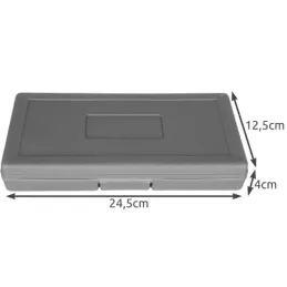Coffret d’outils 40 pièces avec mallette / Gris