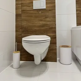 Ensemble complet d’accessoires de salle de bains ELEMENT / Blanc