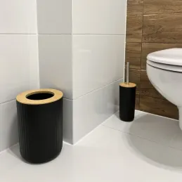 Ensemble complet d’accessoires de salle de bains ELEMENT / Noir