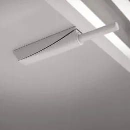 Poussoir avec adaptateur K-PUSH pour ouverture sans poignée – aimant extra-puissant / Blanc