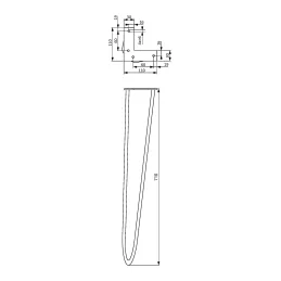 Pied de table HAIRPIN EKO / Noir