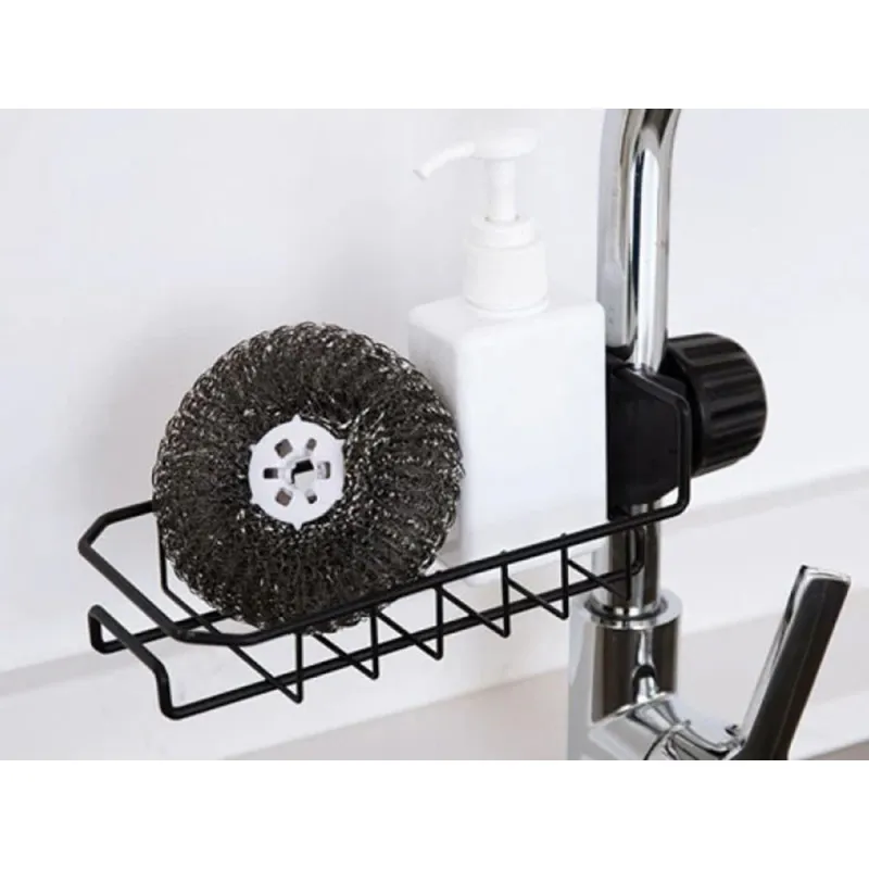 Étagère pour robinet SINK / Noir mat