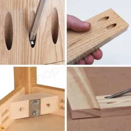 Kit de perçage DRILL pour créer des trous d’angle à 15°