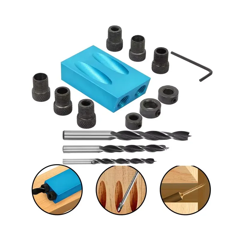 Kit de perçage DRILL pour créer des trous d’angle à 15°