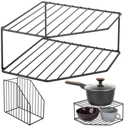 Étagère de rangement pour vaisselle de cuisine CHIEF / Noir mat