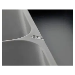 Range-couverts réglable en plastique PLASTICO / Blanc-anthracite