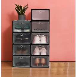 Boîte de rangement à chaussures TERIA / Transparente