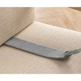 Plumeau télescopique en microfibre avec deux embouts / Gris