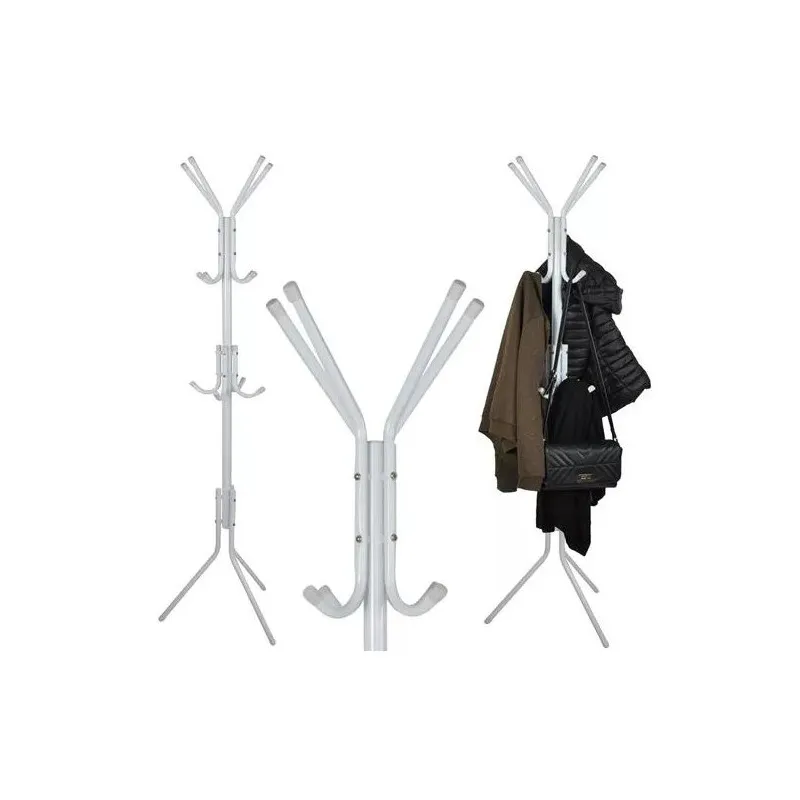 Portemanteau sur pied SIALA / Blanc mat