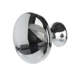 Bouton CIRCLE / Chrome brillant