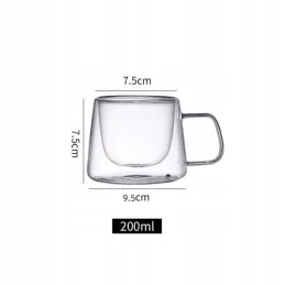 Mug isotherme à thé GLANCE 200 ml / Transparent