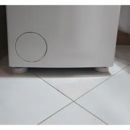 Patins anti-vibrations pour appareils électroménagers et meubles / Gris - lot de 4