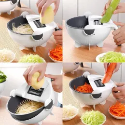 Coupe-légumes et aliments manuel / Blanc