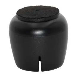 Lot de 16 protections pour pieds de chaise / Noir mat