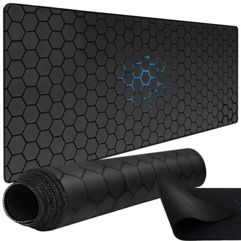 Tapis de bureau XXL pour clavier et souris GAME / Noir